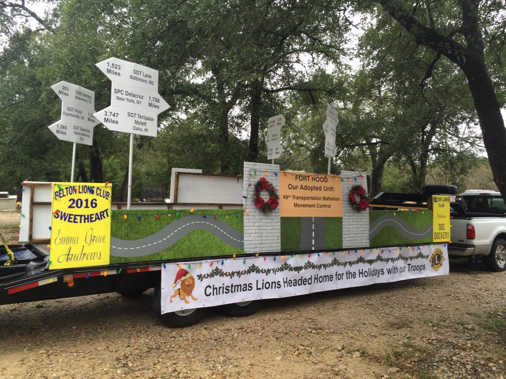 Projects 2016 Belton Christmas Parade « Belton Lions Club